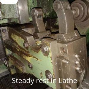 Steady rest in Lathe
