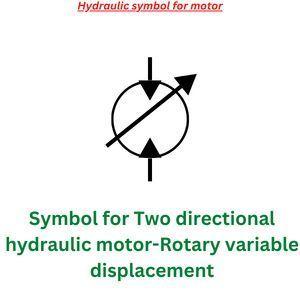 TWO directional rotary variable displacement motor